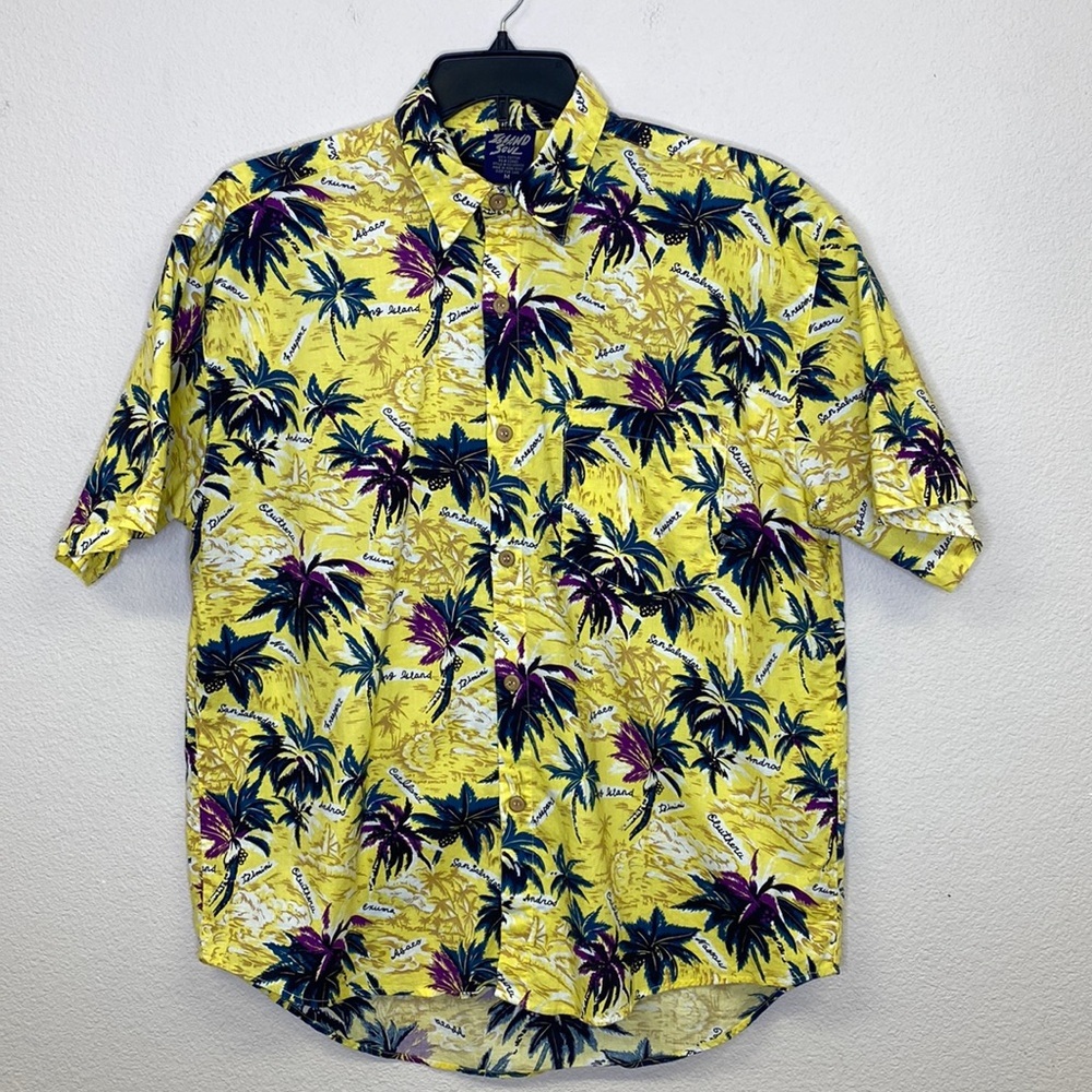 Vintage Hawaiian Shirt Men's Size Medium
